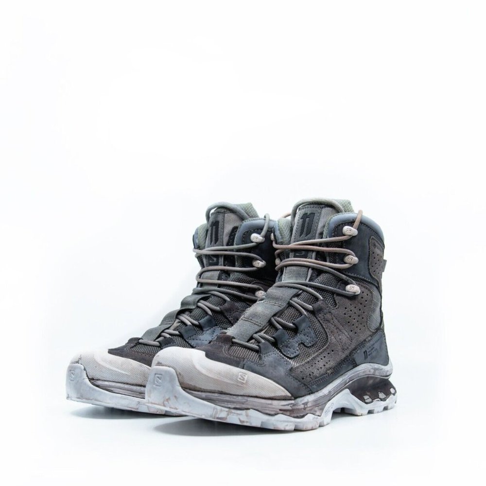 NEW 11 By Boris Bidjan Saberi X Salomon Boot 2 GTX Sz 8 Patina Grey Object Dye